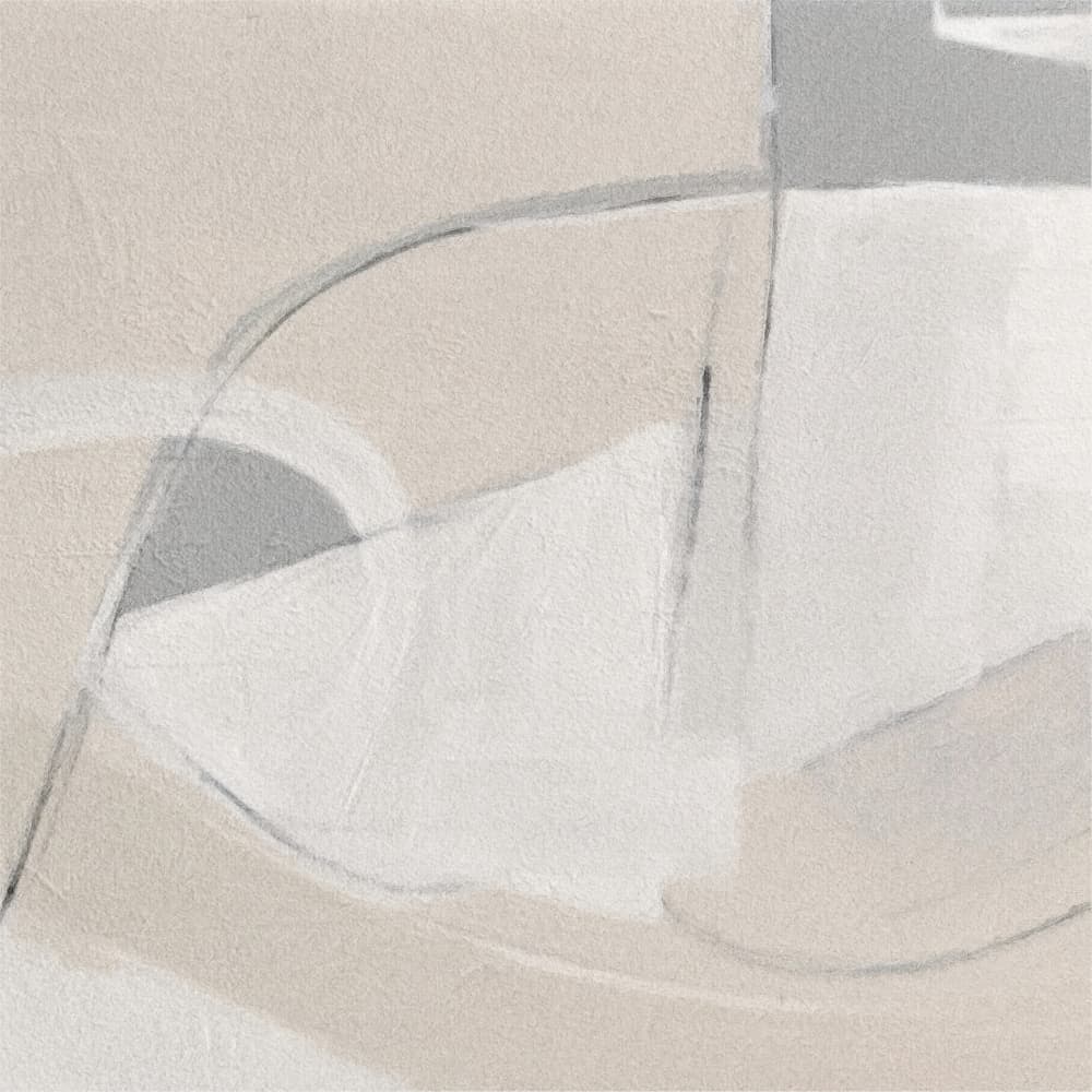Soft Abstract Forms by Alma — canvas wall art