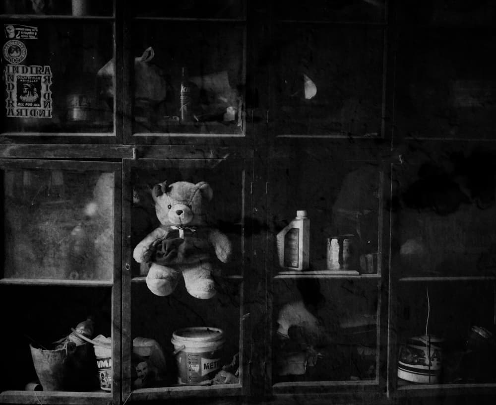 Forgotten Teddy Bear by Kahar Lagaa — canvas wall art