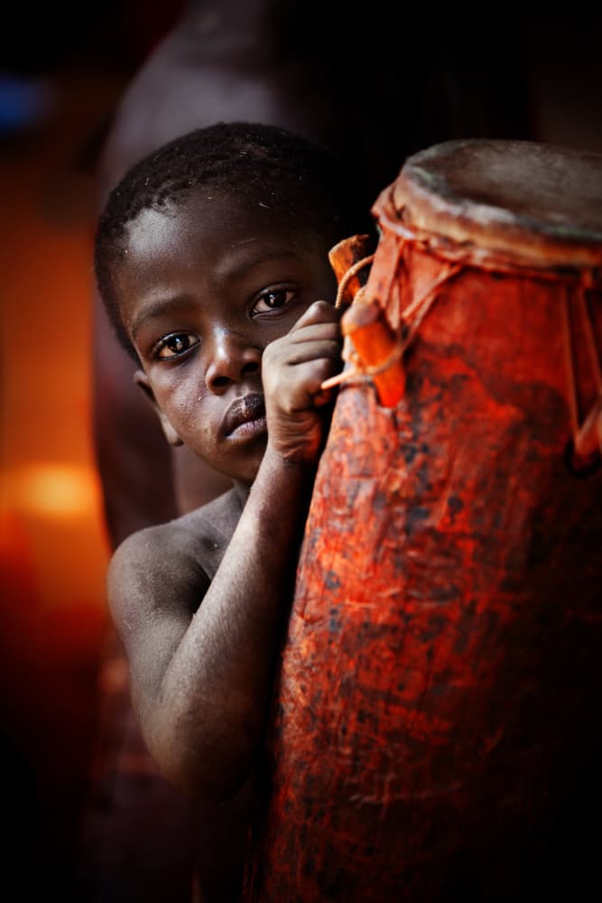 Watchful Child by Sergio Pandolfini — canvas wall art