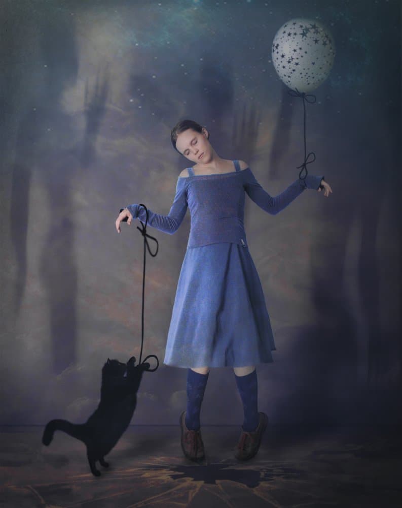Bad dreams ...(2) by Natalia Simongulashvili ( NATALIORION ) — canvas wall art