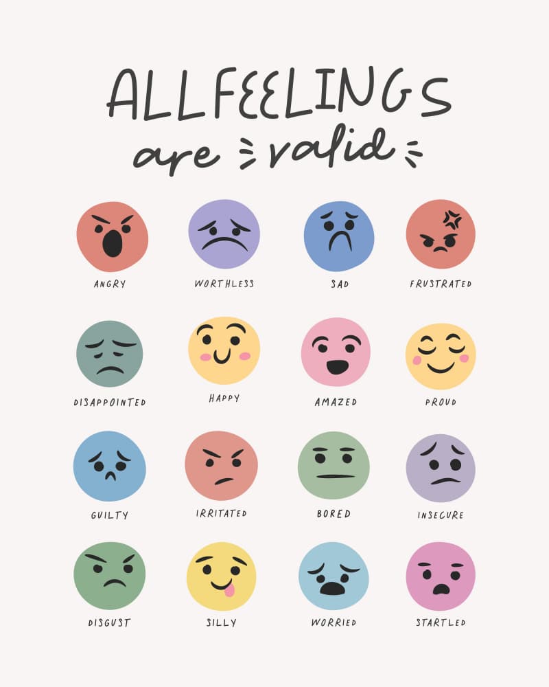 Allfeelingsarevalid by KsanaKalpa — canvas wall art