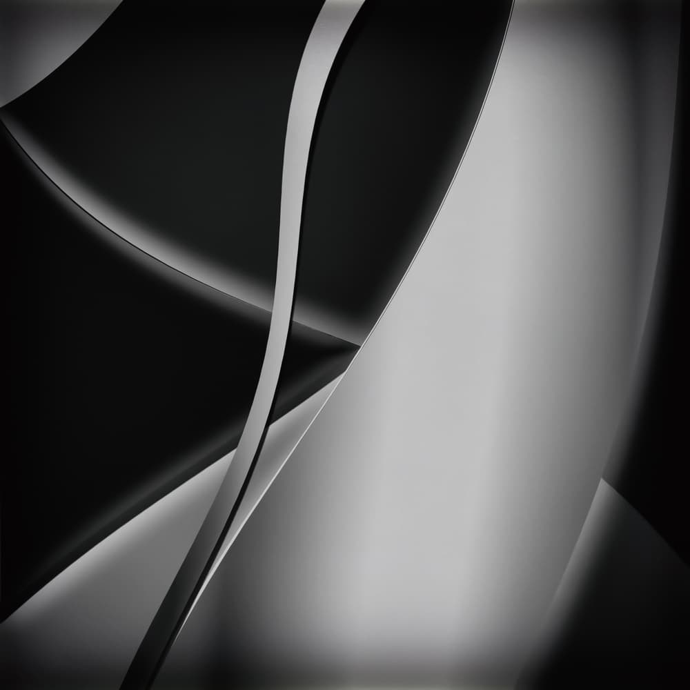 Elegant Fluid Curves by Luc Vangindertael (laGrange) — canvas wall art