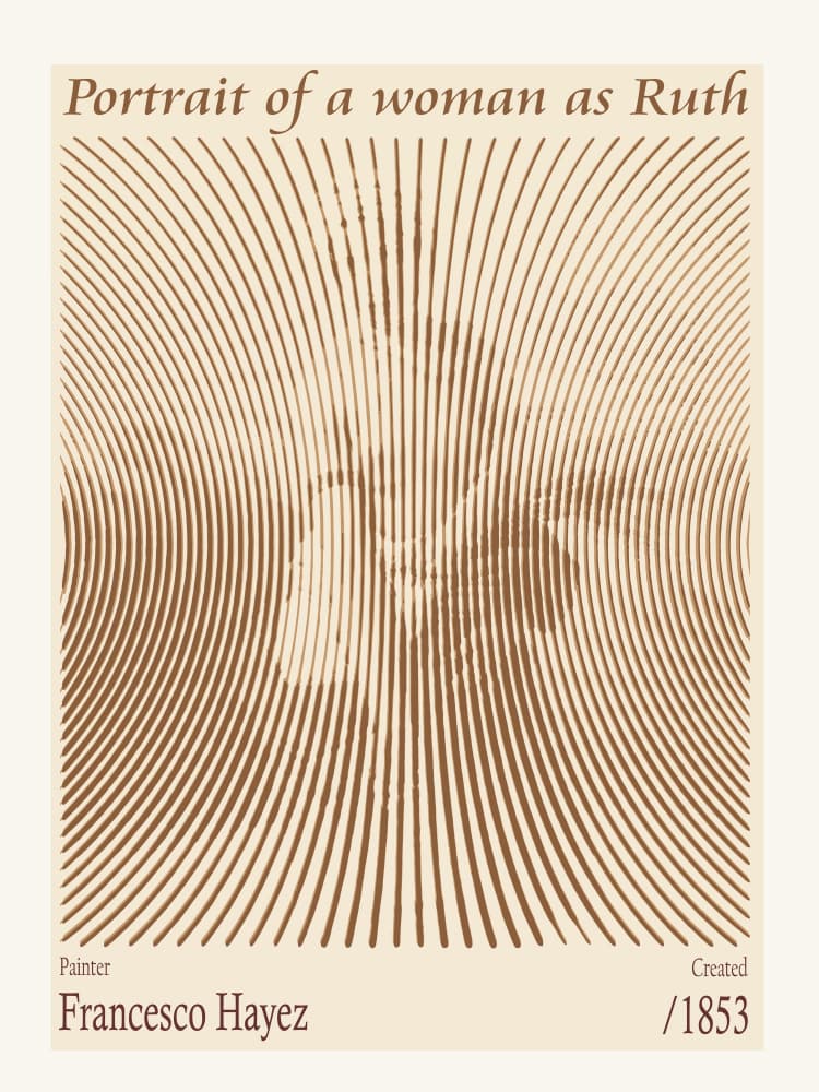 Abstract Woman Profile by Doa Project — canvas wall art