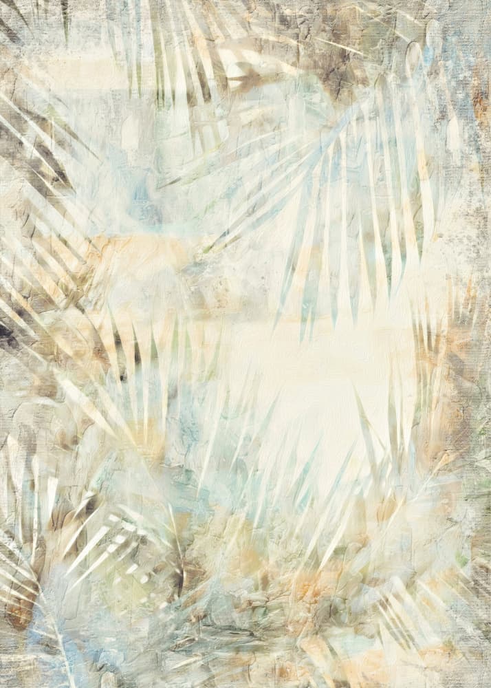 Dreamy Botanical Abstract by Rafal Kulik — canvas wall art