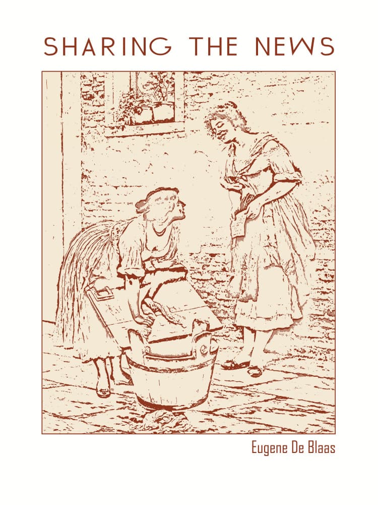 Laundry Day Conversation by Doa Project — canvas wall art