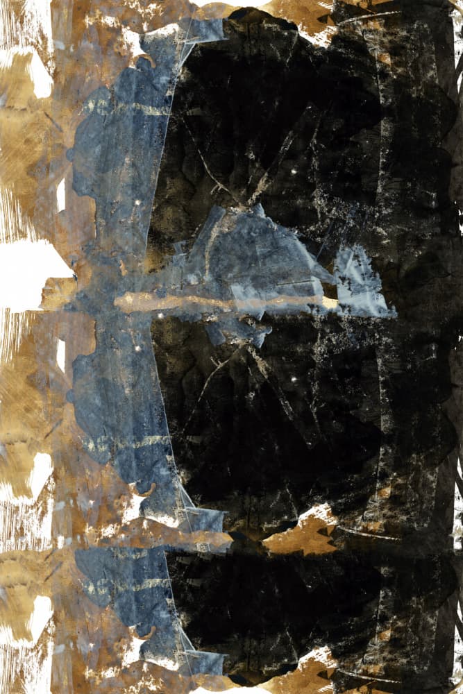 Abstract Textural Depths by cartissi — canvas wall art