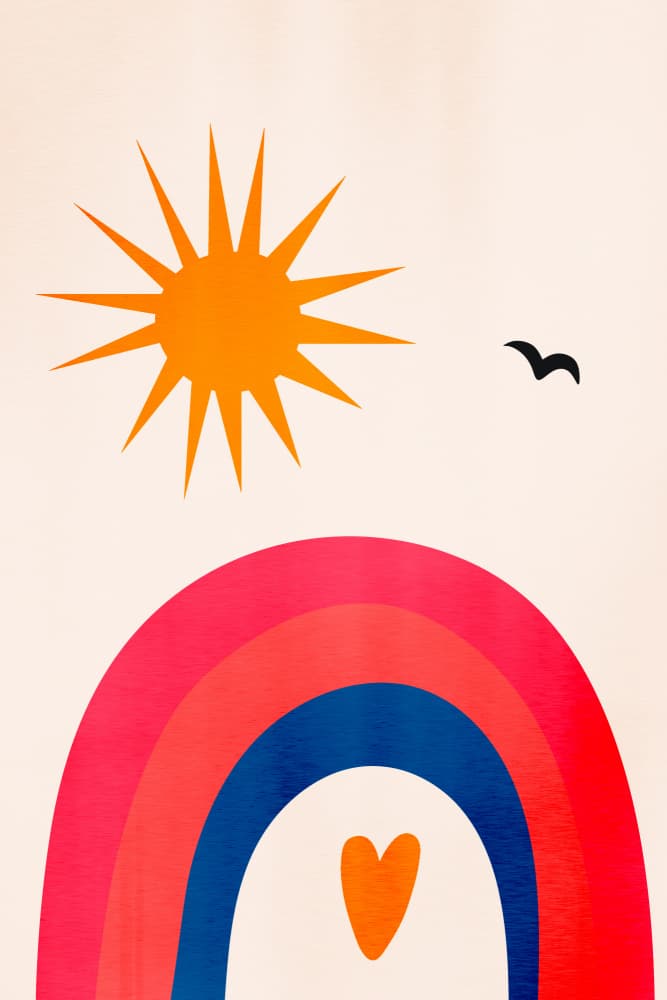 Happy Days! by Kubistika — canvas wall art
