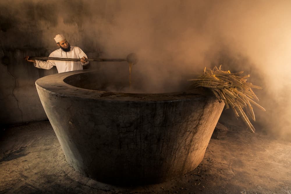 Steaming Artisan Craft by Haitham AL Farsi — canvas wall art
