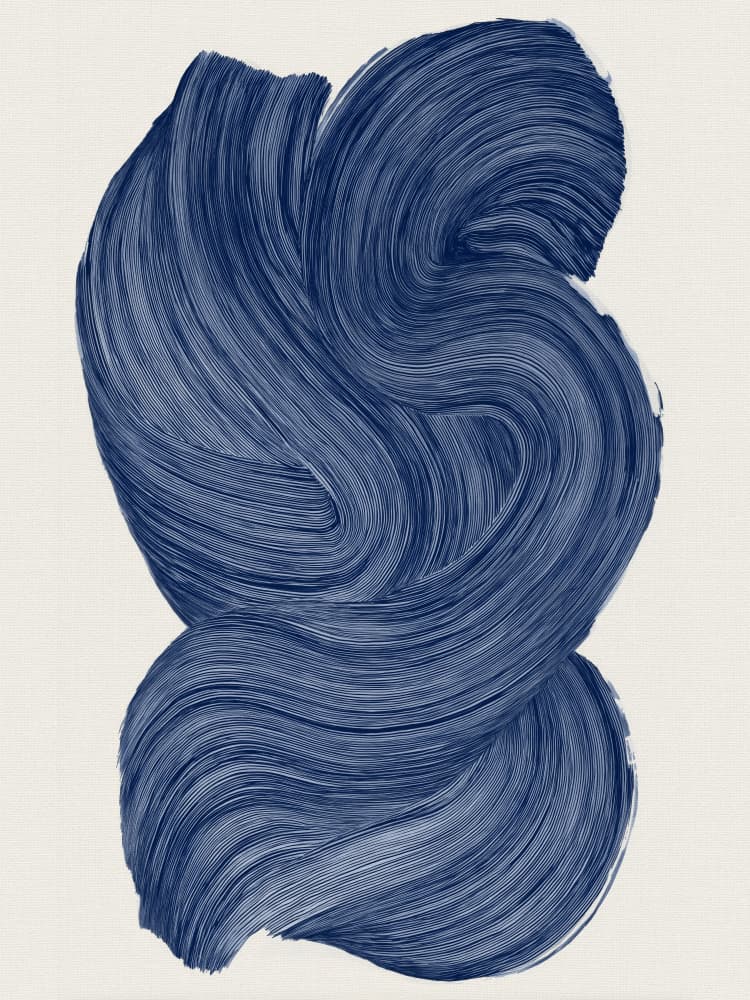 Indigodriftno02 by Treechild — canvas wall art