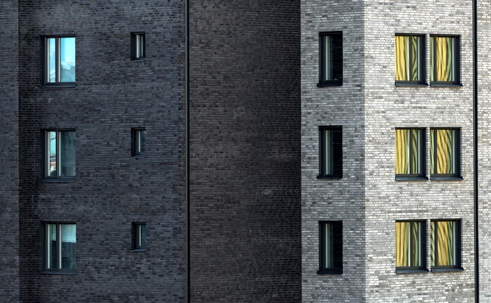 Urban Brick Facades by Par Soderman — canvas wall art