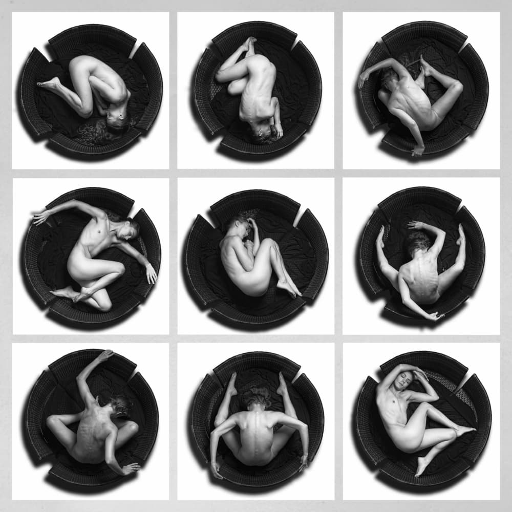 Abstract Female Forms by Ray Fritz — canvas wall art