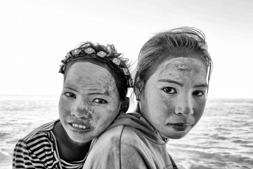 Young Faces By The Water by Kieron Long — canvas wall art