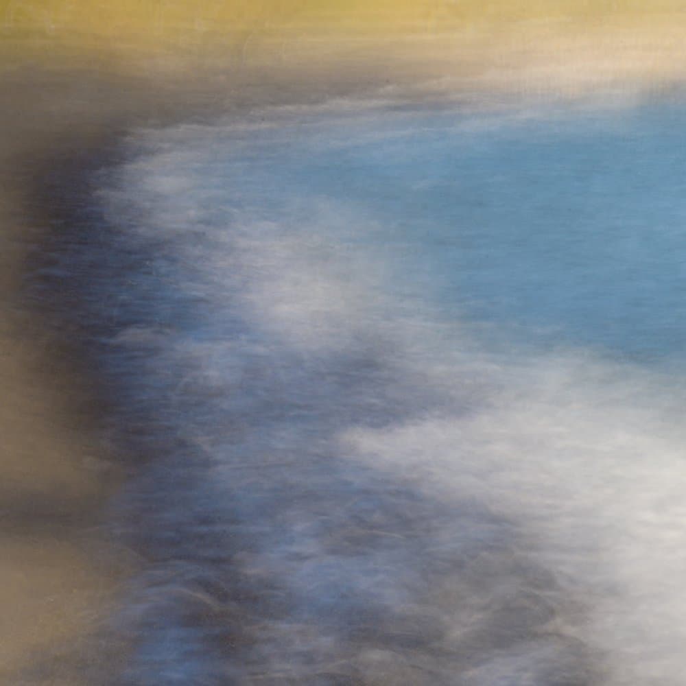 Abstract Ocean Flow by Ann Cornelis — canvas wall art