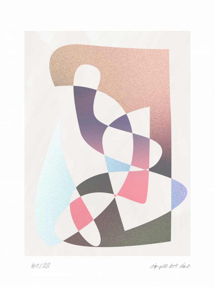 Colorful Elegance by Treechild — canvas wall art