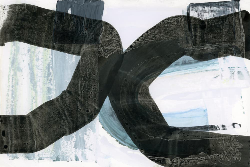 Dynamic Curved Lines by cartissi — canvas wall art