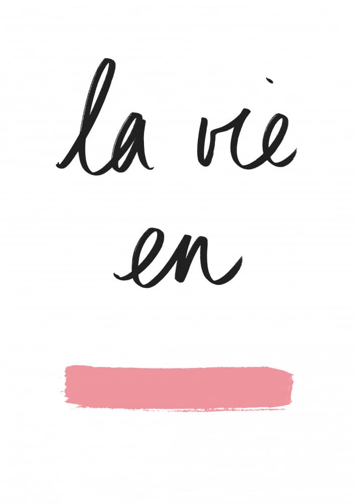 La Vie En Rose by Florent Bodart — canvas wall art