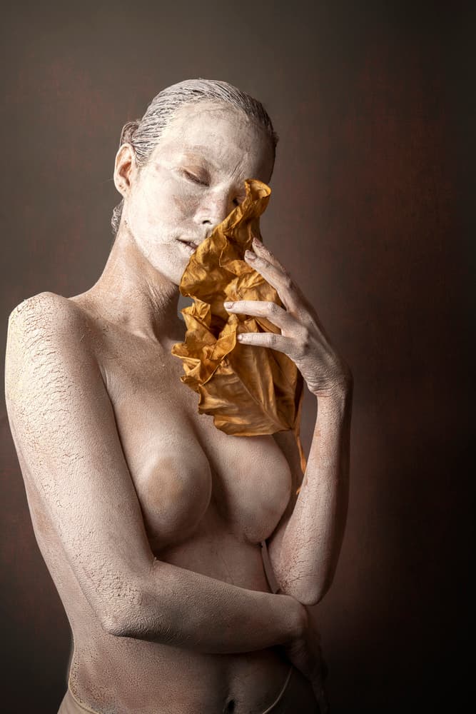 Ethereal Golden Touch by Itthipol Deemee — canvas wall art