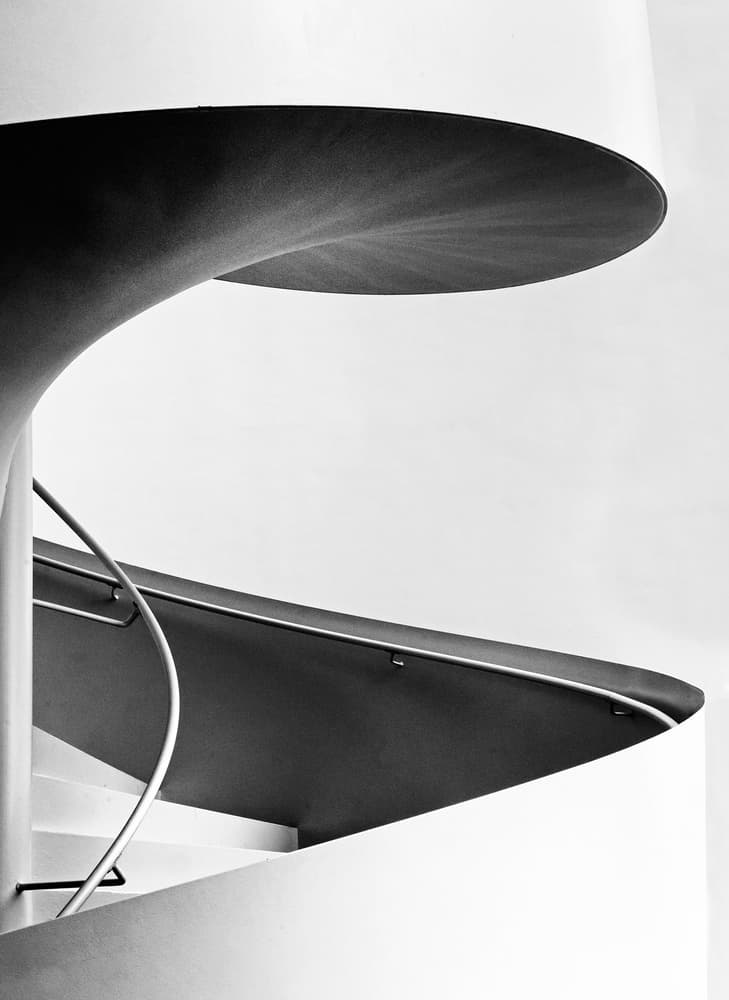 Modern Spiral Ascent by Eric Mattheyses — canvas wall art
