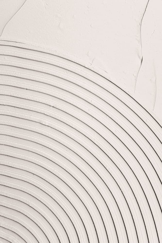 Concentric Plaster Curves by Pictufy Studio III — canvas wall art