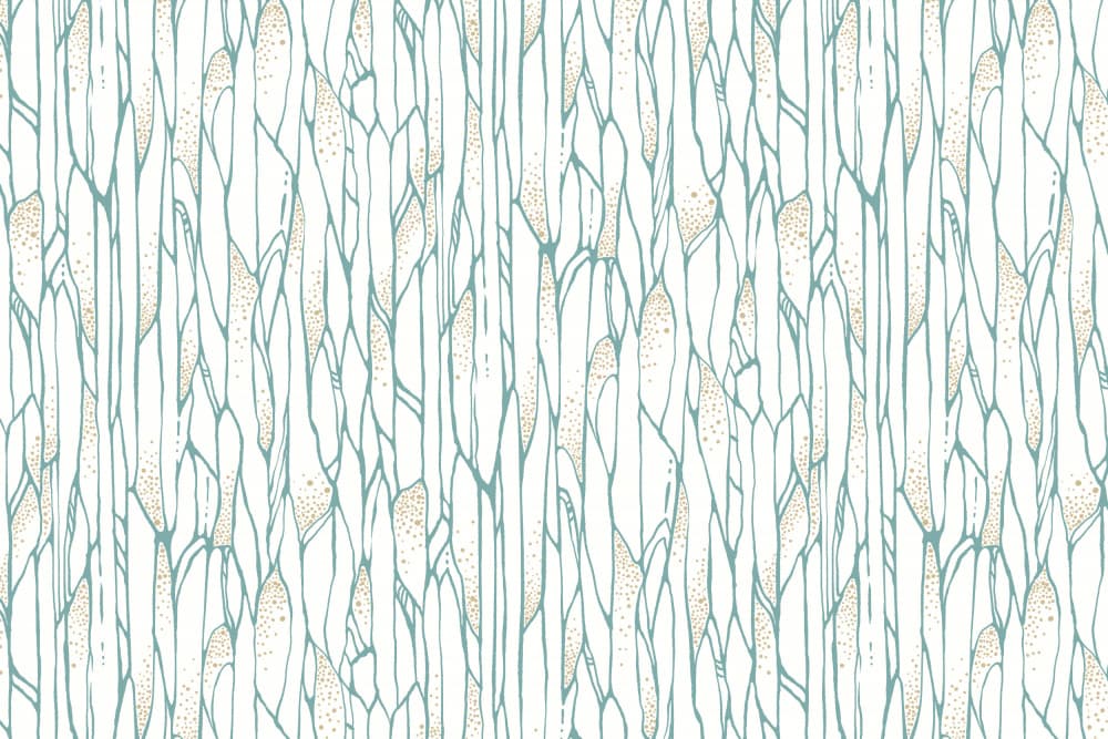 Abstract Organic Lines by Aia Ueno — canvas wall art