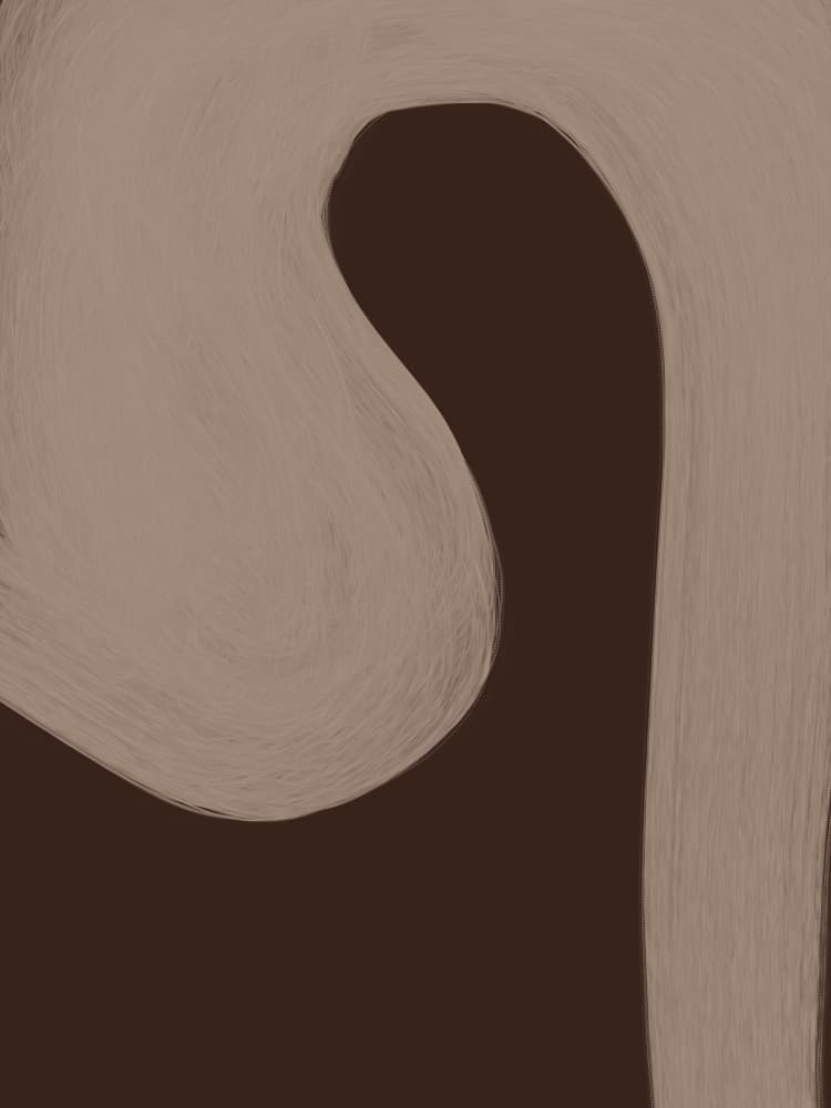 Organic Modern Shape by Studio Palette — canvas wall art