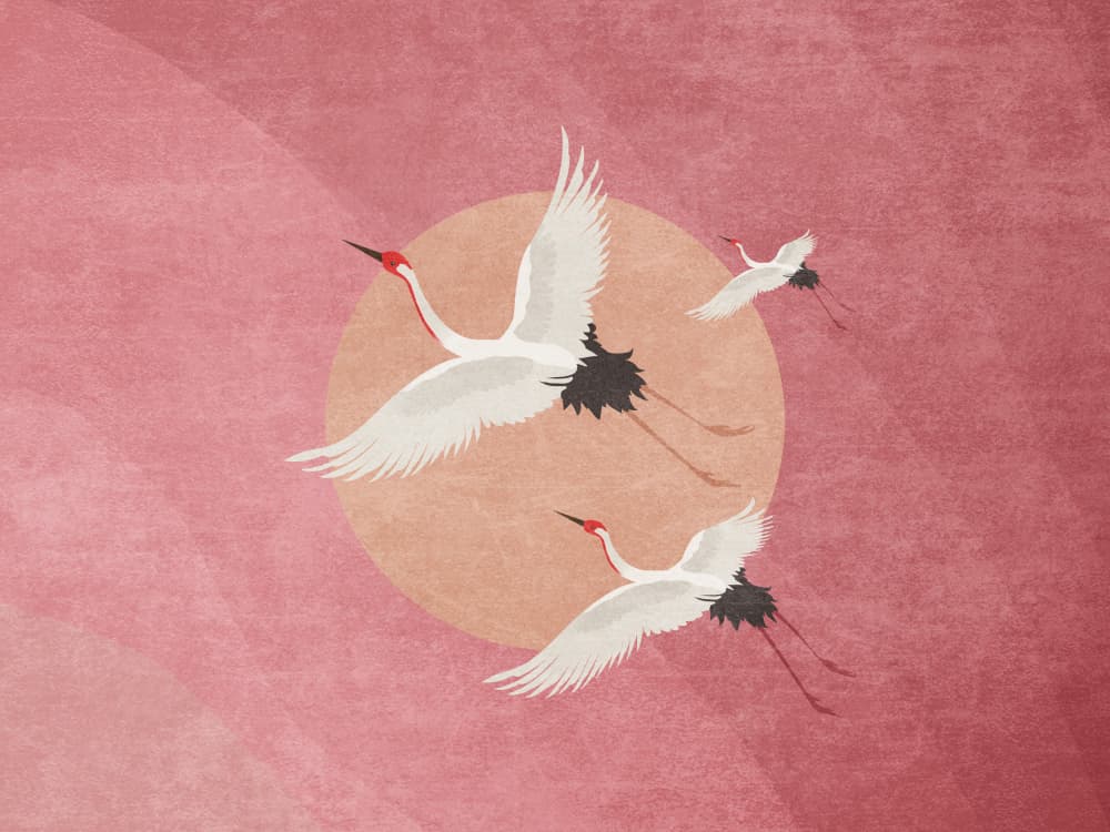 Crimson Sky Soar by Emel Tunaboylu — canvas wall art