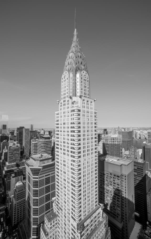 Iconic Art Deco Skyscraper by Christopher R. Veizaga — canvas wall art