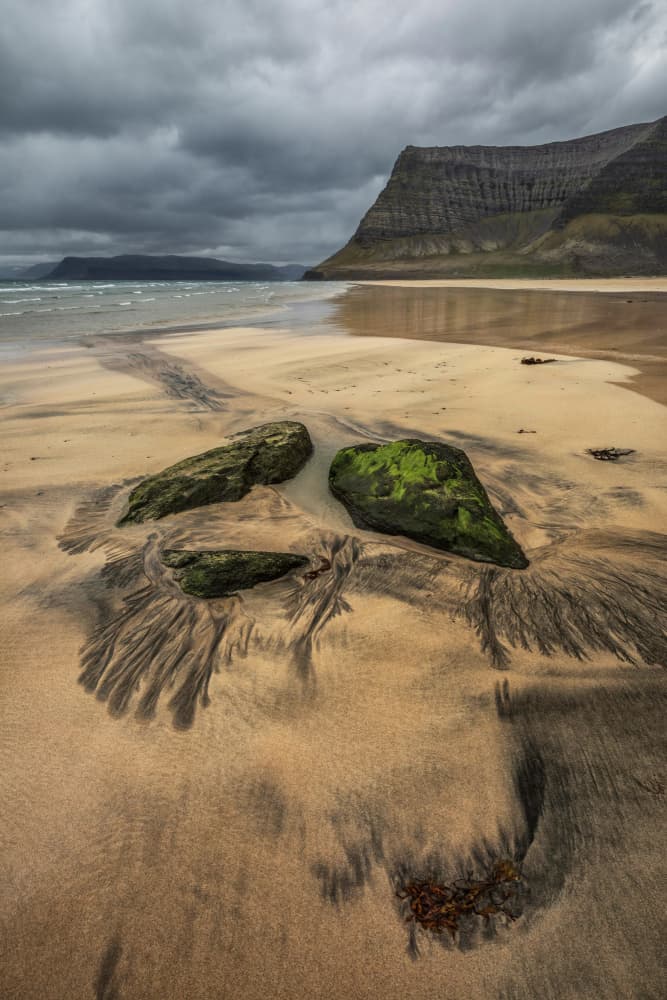 Moody Coastal Beach by Bragi Ingibergsson - BRIN — canvas wall art