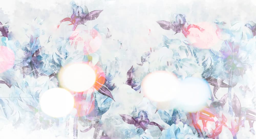 Dreamy Floral Light by Rafal Kulik — canvas wall art