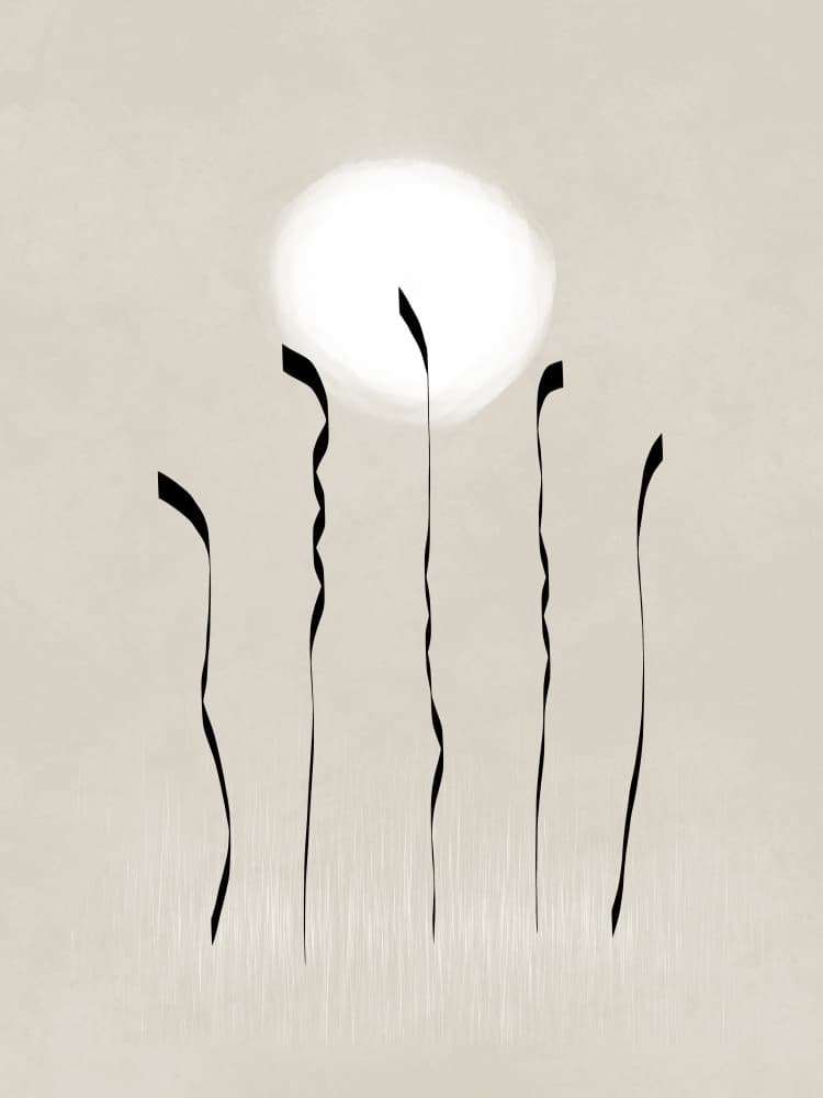 Serene Organic Growth by Imaginative — canvas wall art