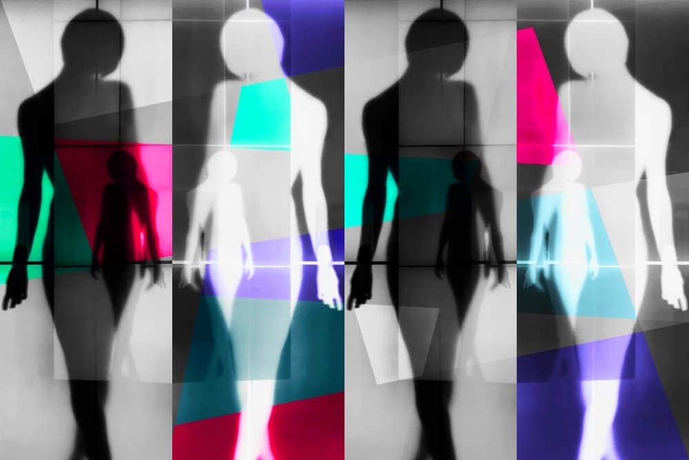 Colorful Abstract Figures by Igor Shrayer — canvas wall art