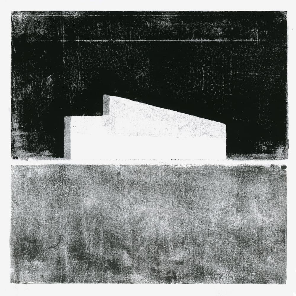 Stark Minimalist Building by cartissi — canvas wall art