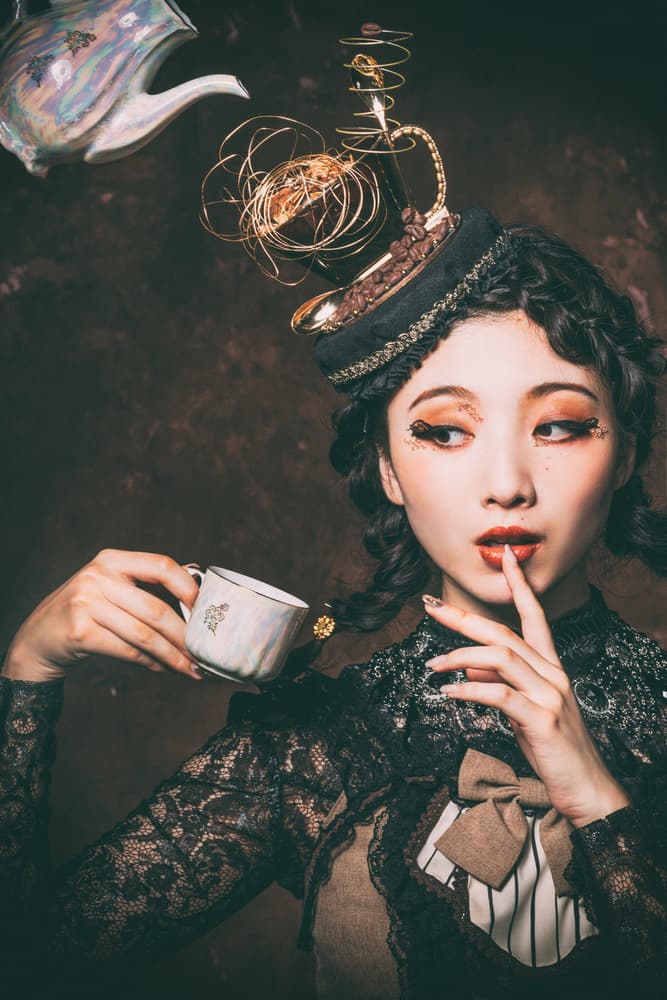 Steampunk Tea Mystery by Daisuke Kiyota — canvas wall art