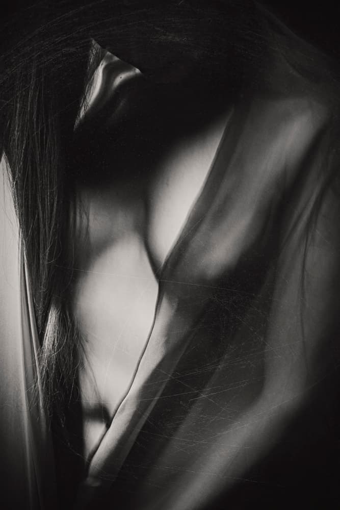 Ethereal Female Form by Bogdan Bouşcă — canvas wall art
