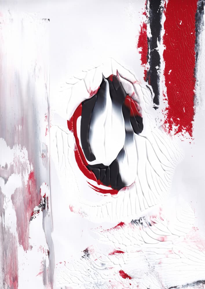 Striking Abstract Flow by Maira Ribena — canvas wall art