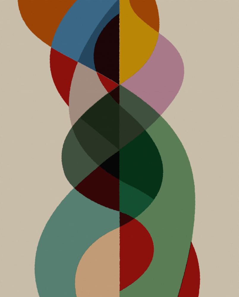 Organic Color Flow by Rafa Mateo — canvas wall art