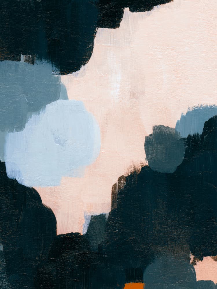 Serene Color Shapes by Ejaaz Haniff — canvas wall art