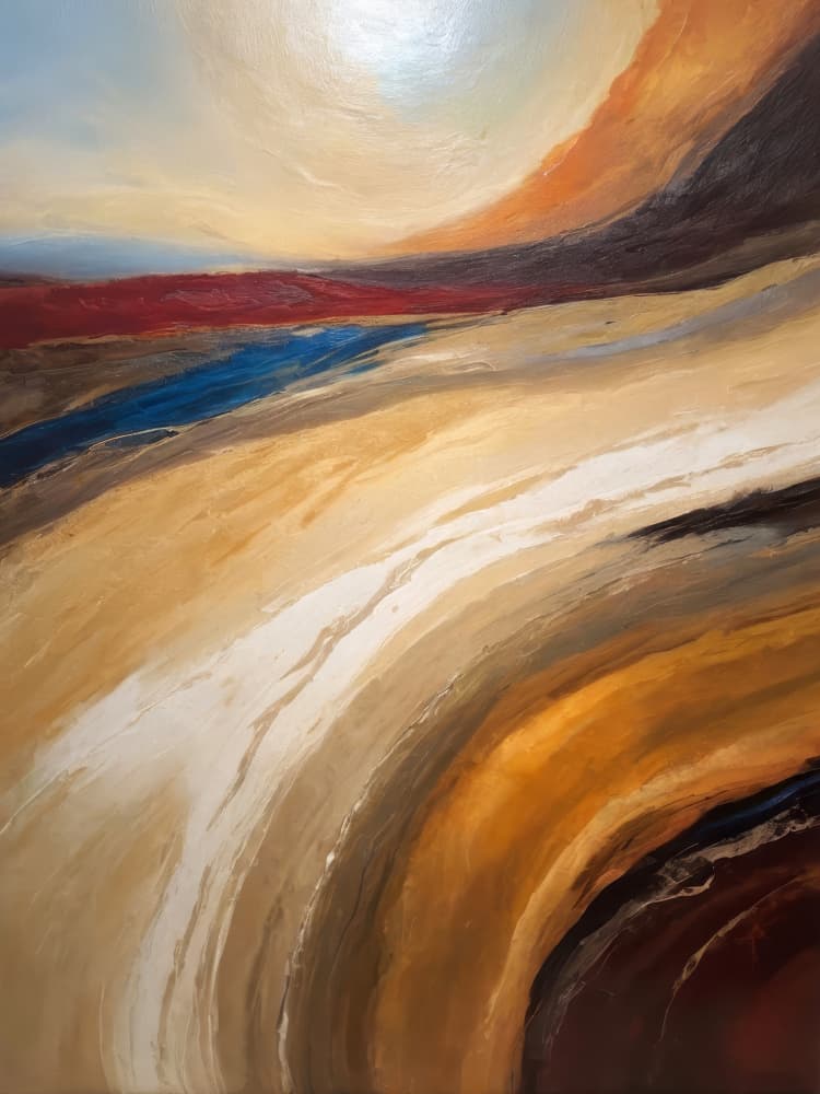 Vibrant Desert Landscape by Alpenglow Workshop — canvas wall art