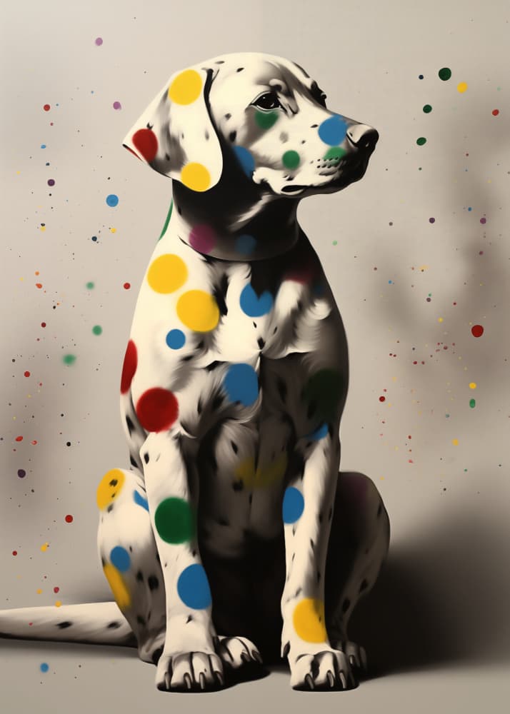 Polka Dot Labrador