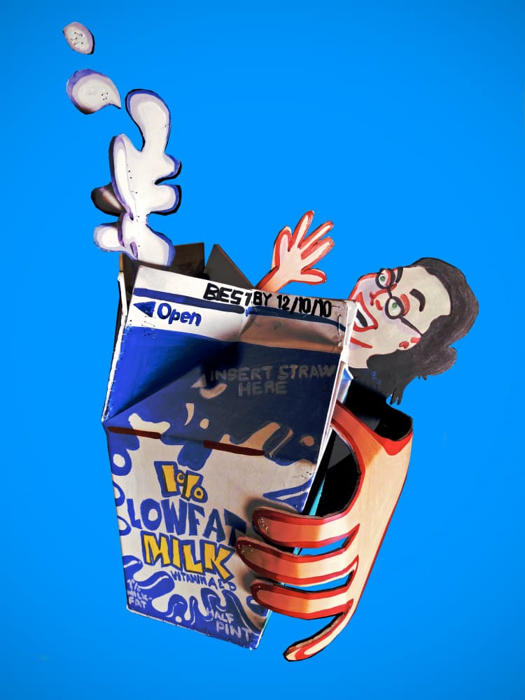Joyful Milk Splash by Steve Spencer — canvas wall art