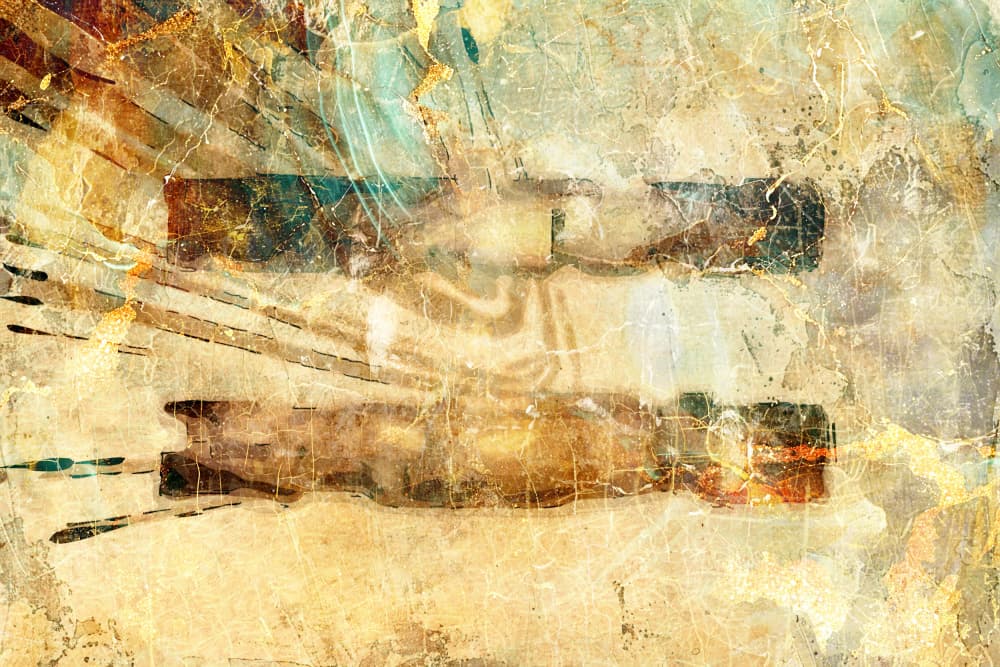 Aged Industrial Grunge by Rafal Kulik — canvas wall art