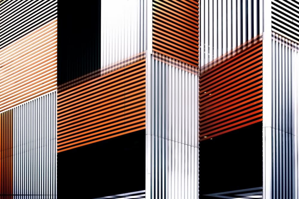Modern Architectural Patterns by Fabrizio Massetti — canvas wall art