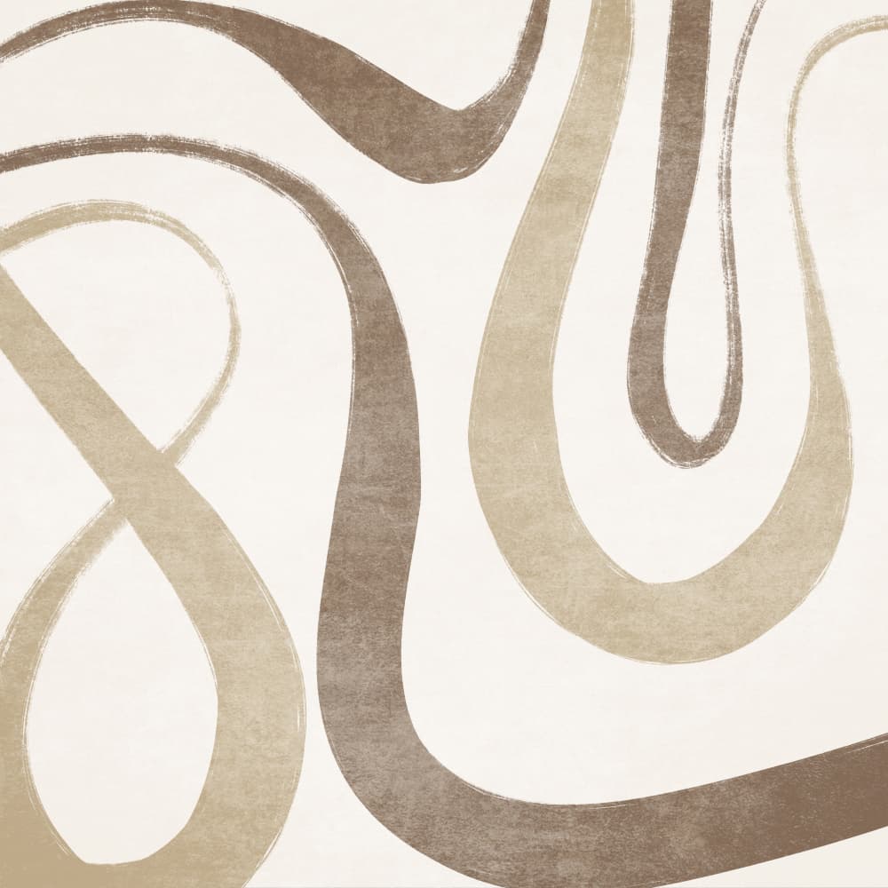 Curves and Waves by Emel Tunaboylu — canvas wall art