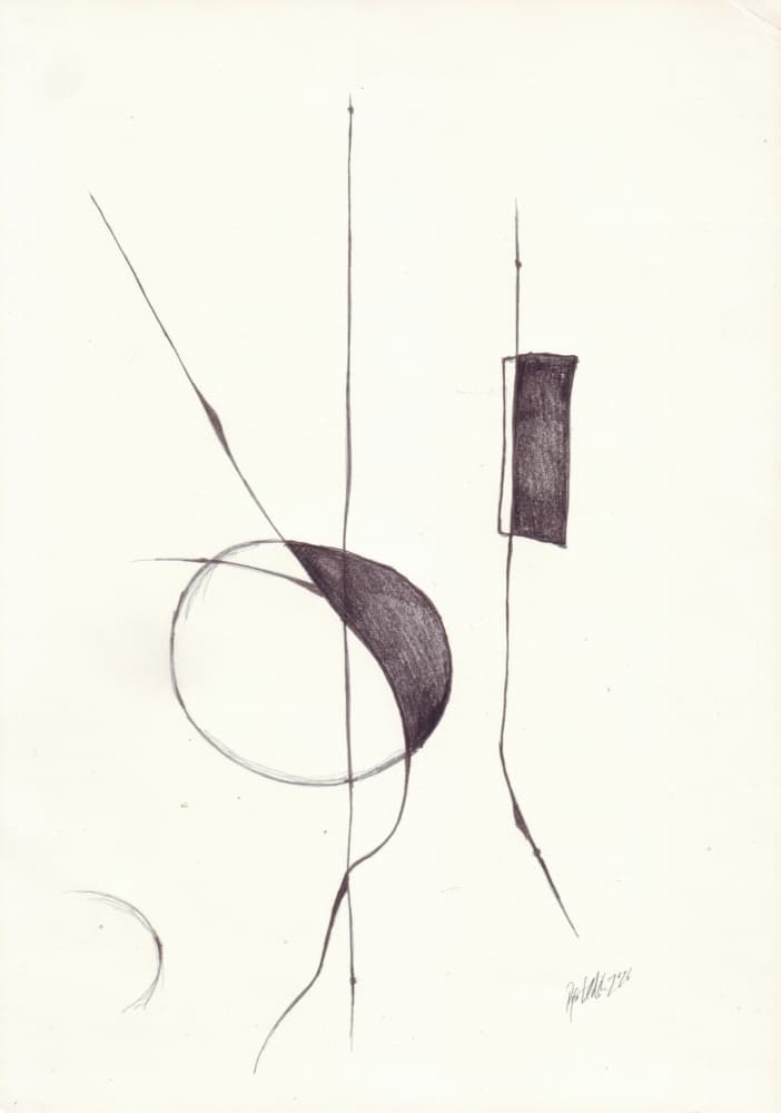 Geometric Line Study by Rafal Kulik — canvas wall art