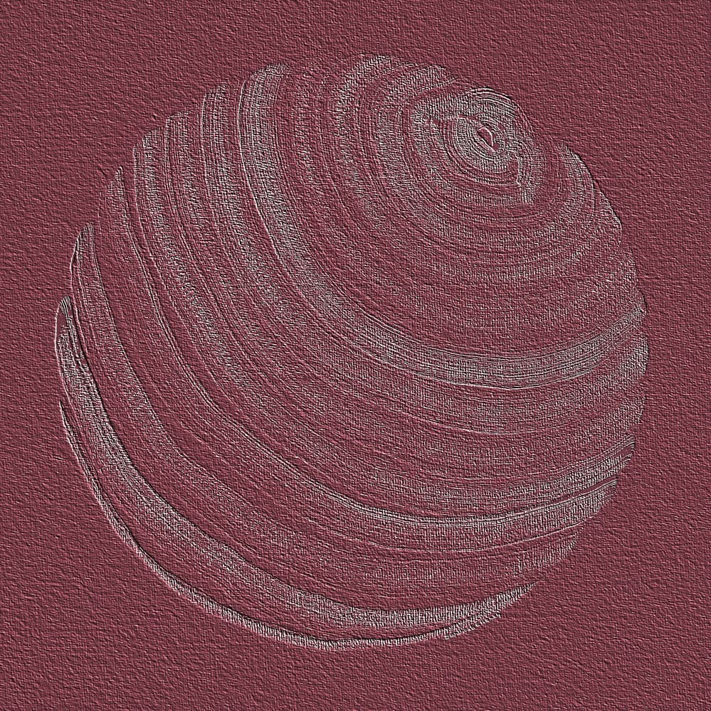 Elegant Swirl Sphere by Santhosh ch — canvas wall art