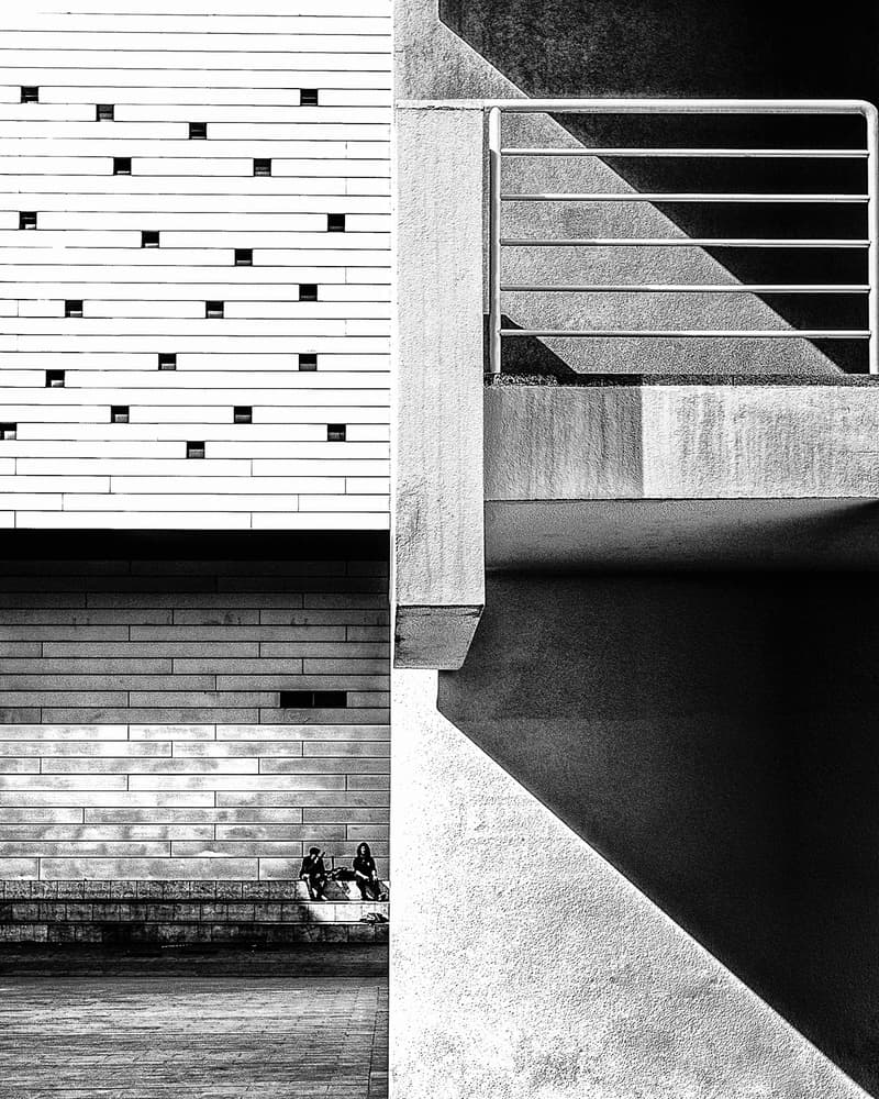 Light And Shadow Geometry by Bego Amare — canvas wall art