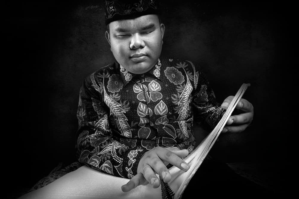 Man in Quiet Reflection by Arief Siswandhono — canvas wall art