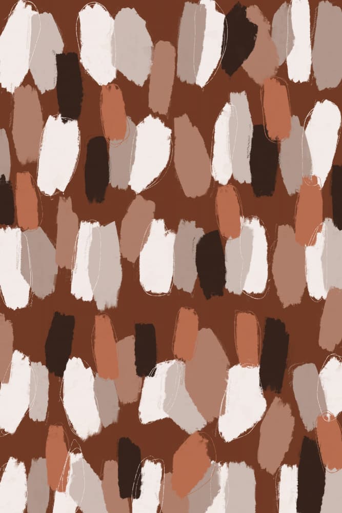 Earthy Brushstrokes by Treechild — canvas wall art