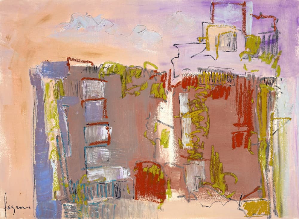 Urban Dreamscape by Dorothy Fagan — canvas wall art