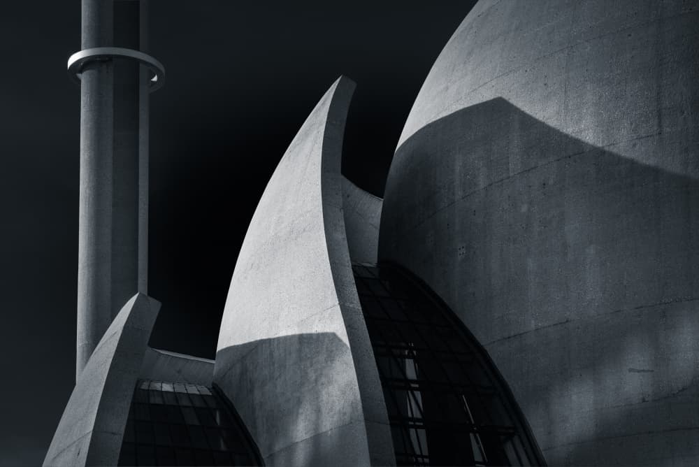 Dramatic Concrete Architecture by Zina Heg — canvas wall art
